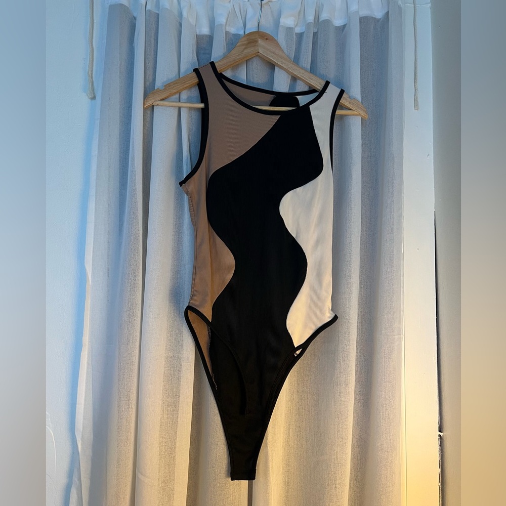 Colorblock Body Suit